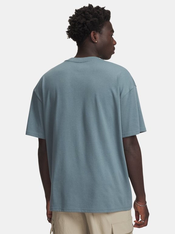 Футболка Under Armour HW OS Branded SS Man Blue