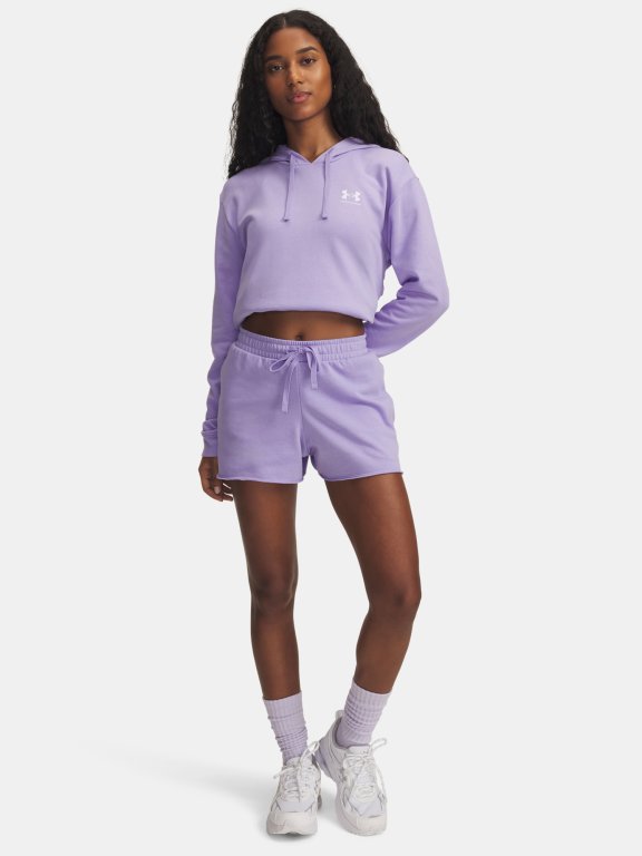 Шорти Under Armour Rival Terry Short Wmn фіолетові