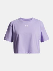 Футболка Under Armour Rival SS Jr фіолетова