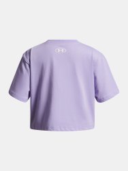 Футболка Under Armour Rival SS Jr фіолетова