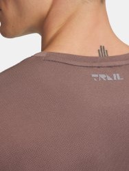 Футболка Under Armour Trail Run SS Man Brown