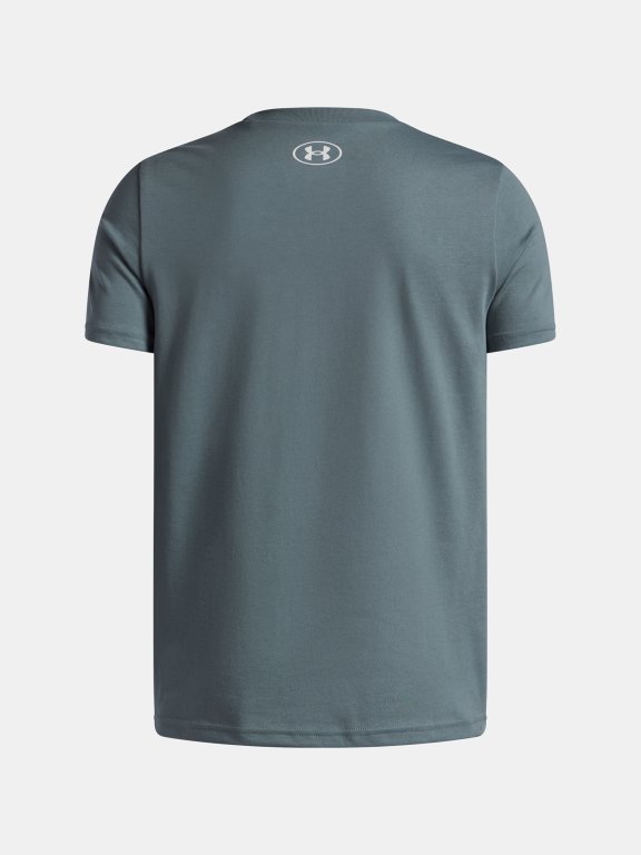 Футболка Under Armour Sportstyle LC SS Jr Blue