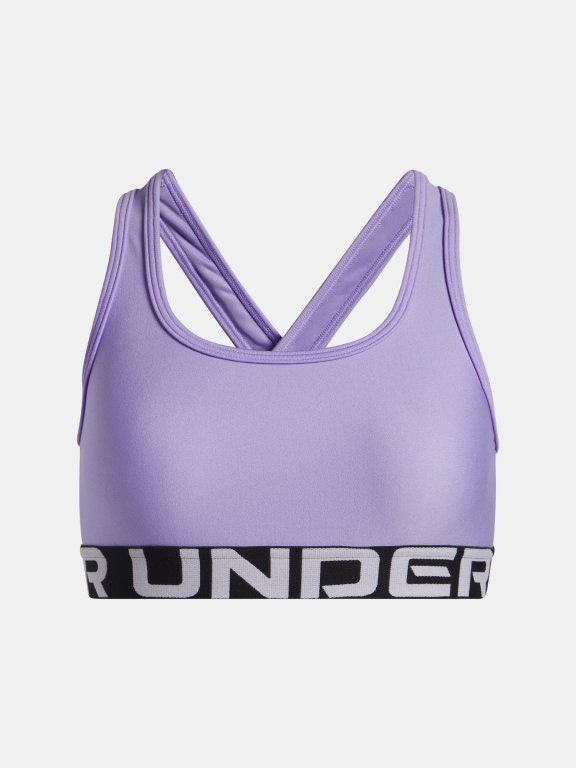 Бюстгальтер Under Armour Crossback Jr фіолетовий