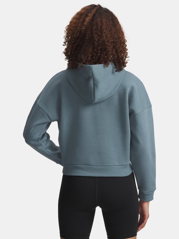 Худі Under Armour Rival Flc Piped HZ Hoodie Wmn Blue