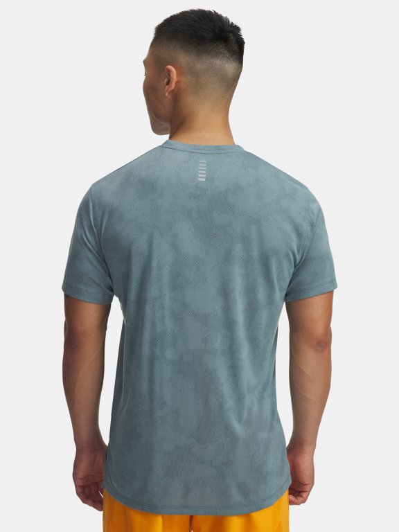 Футболка Under Armour Launch Cane SS Man Gray Green