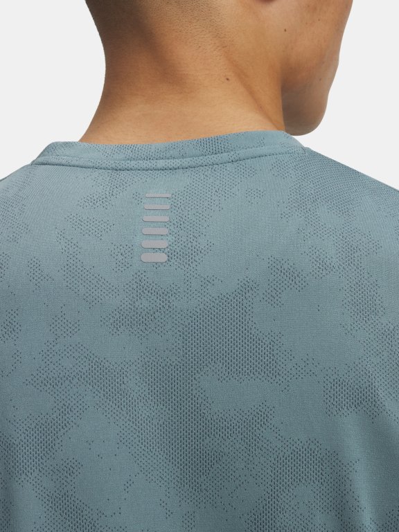 Футболка Under Armour Launch Cane SS Man Gray Green