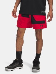 Kraťasy Under Armour Zone 7in Wvn Short Grphc Man Red