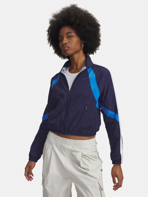 Куртка Under Armour Icon Crinkle Jacket Wmn Blue