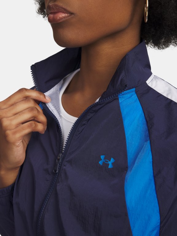 Куртка Under Armour Icon Crinkle Jacket Wmn Blue