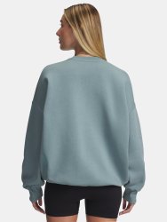 Світшот Under Armour Rival Flc OS Varsity Crew Wmn gray green