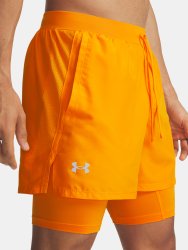 Шорти Under Armour Launch 5'' 2-в-1 помаранчеві