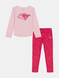 Комплект Under Armour Ls Jr рожевий