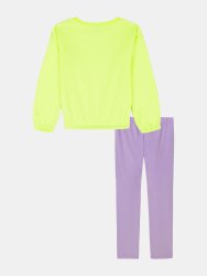 Костюм Under Armour Crewneck Leggings Set J рожевий