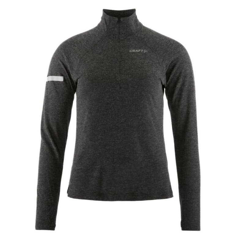Футболка Craft Adv SubZ Wool LS 3 W - чорна