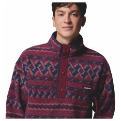 Кофта Columbia Helvetia™ II Printed Half Snap Fleece M - синя