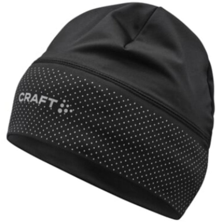 Шапка Craft Lumen Fleece 2 - чорна