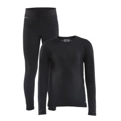Комплект Craft Core Warm Baselayer J - чорний