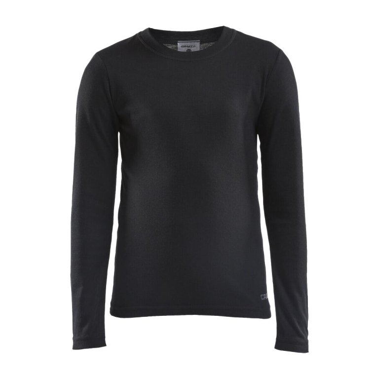 Комплект Craft Core Warm Baselayer J - чорний