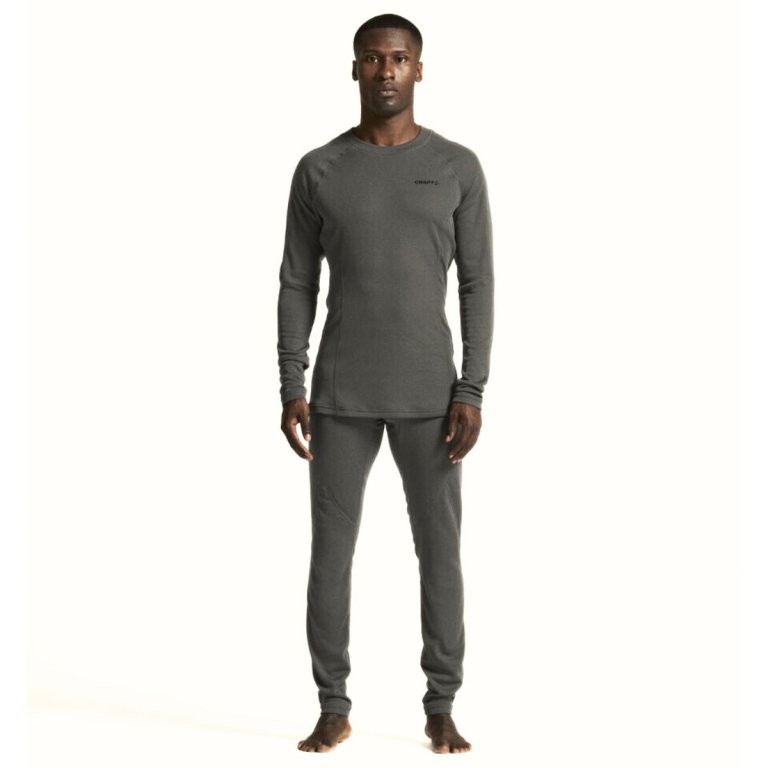 Комплект термобілизни Craft Core Warm Baselayer M - сірий