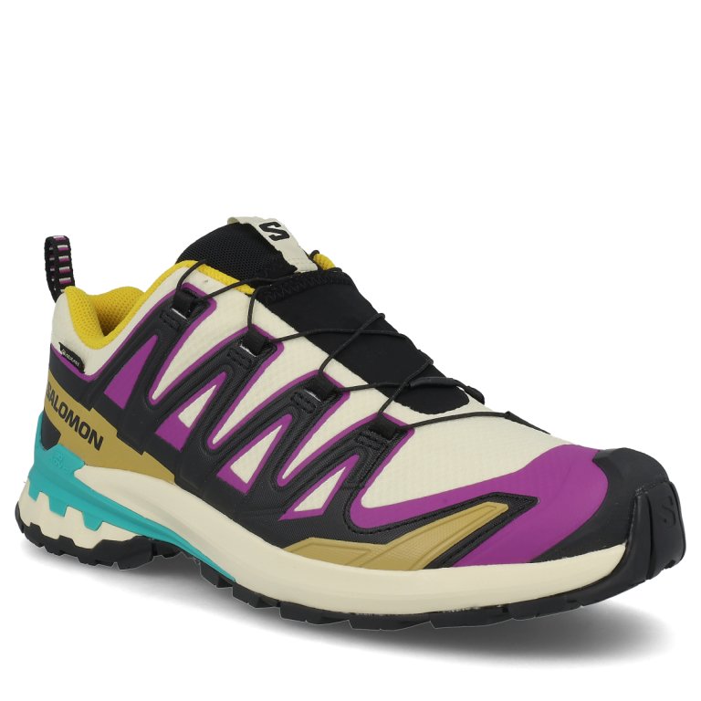 Кросівки Salomon Xa Pro 3D V9 GTX M - жовто/фіолетово/чорні