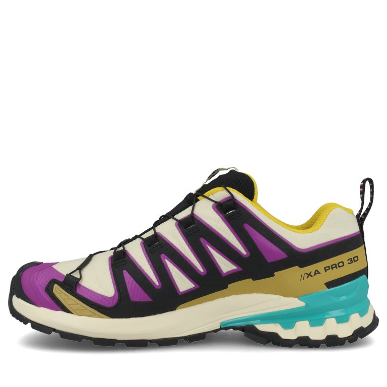 Кросівки Salomon Xa Pro 3D V9 GTX M - жовто/фіолетово/чорні