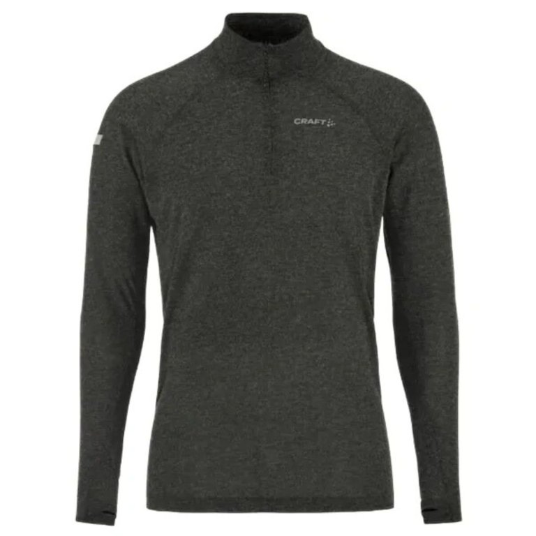 Футболка Craft Adv SubZ Wool LS 3 M - чорна
