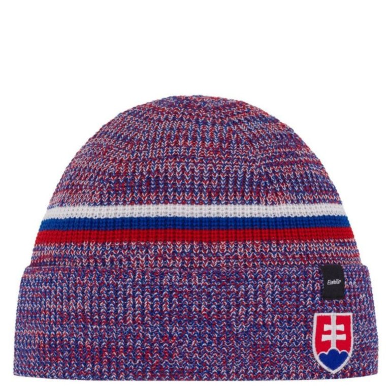 Шапка Eisbär Almut Country MÜ - синьо/червона