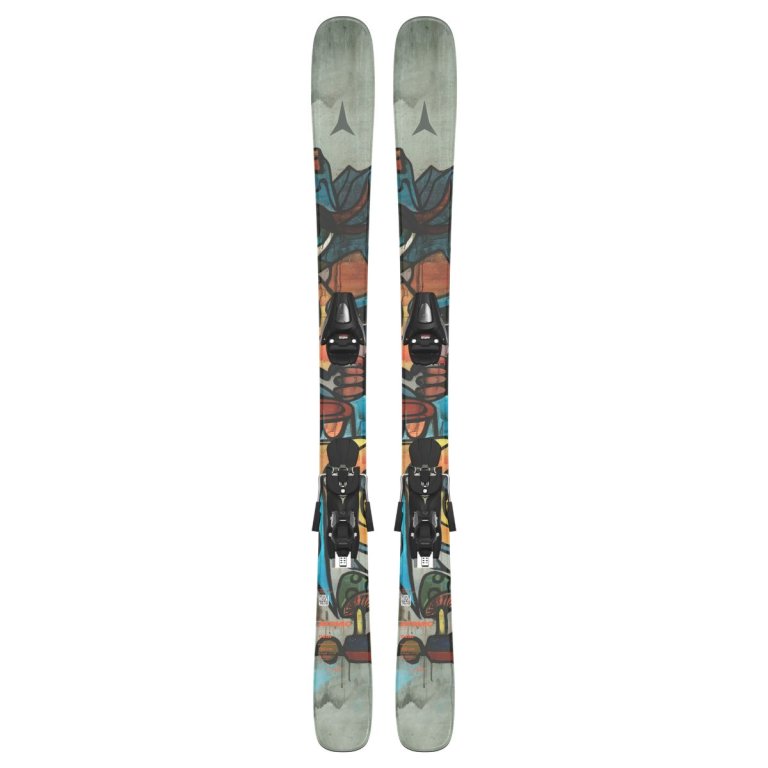 Lyže Atomic Bent Jr + C 7 GW J - šedá