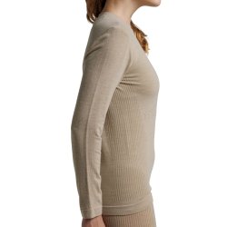 Футболка X-Bionic Mightywool LS W - бежева