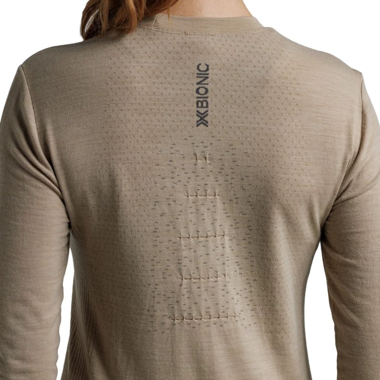 Футболка X-Bionic Mightywool LS W - бежева