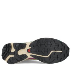 Кросівки Snkrs Salomon XT-6 - жовто/фіолетово/зелені