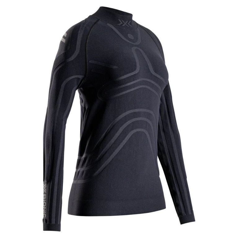 Футболка X-Bionic Heatloop Shirt LS W - чорна