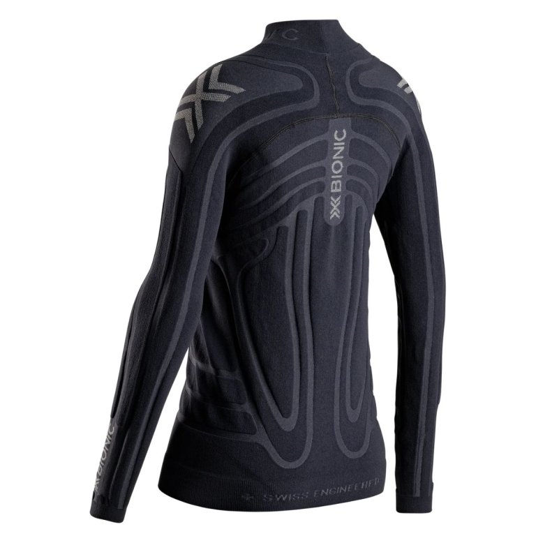 Футболка X-Bionic Heatloop Shirt LS W - чорна