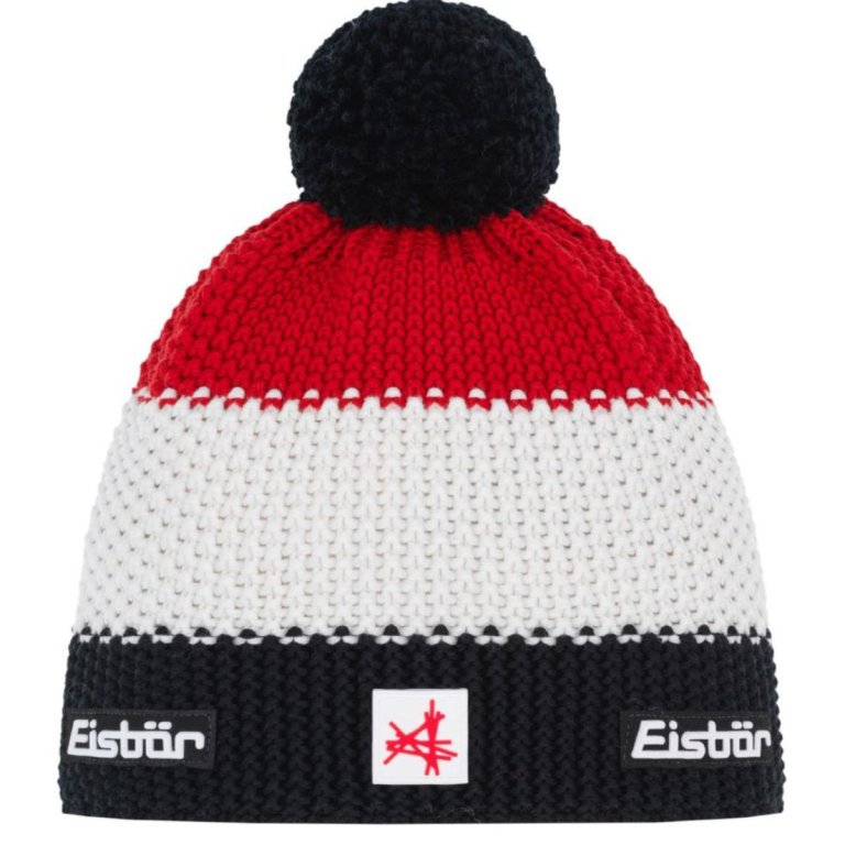 Шапка Eisbär Star Pompon MÜ SA - чорна