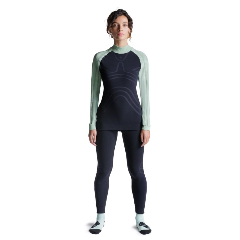Футболка X-Bionic Heatloop Shirt LS W - зелена
