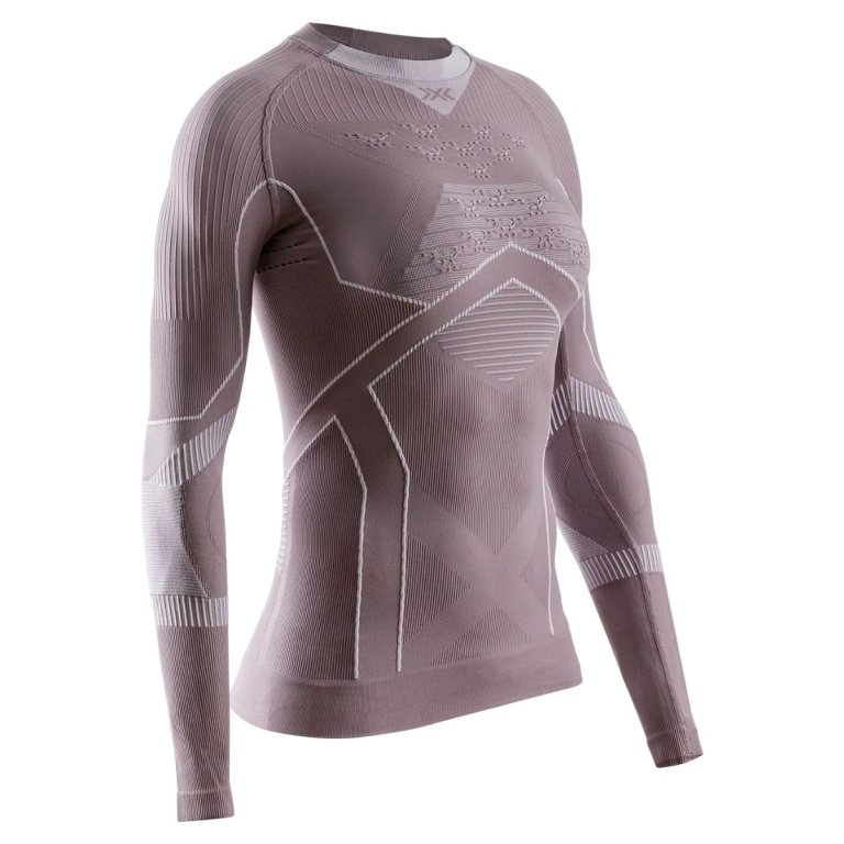 Футболка X-Bionic Energy Accumulator Light Shirt LS W - фіолетова