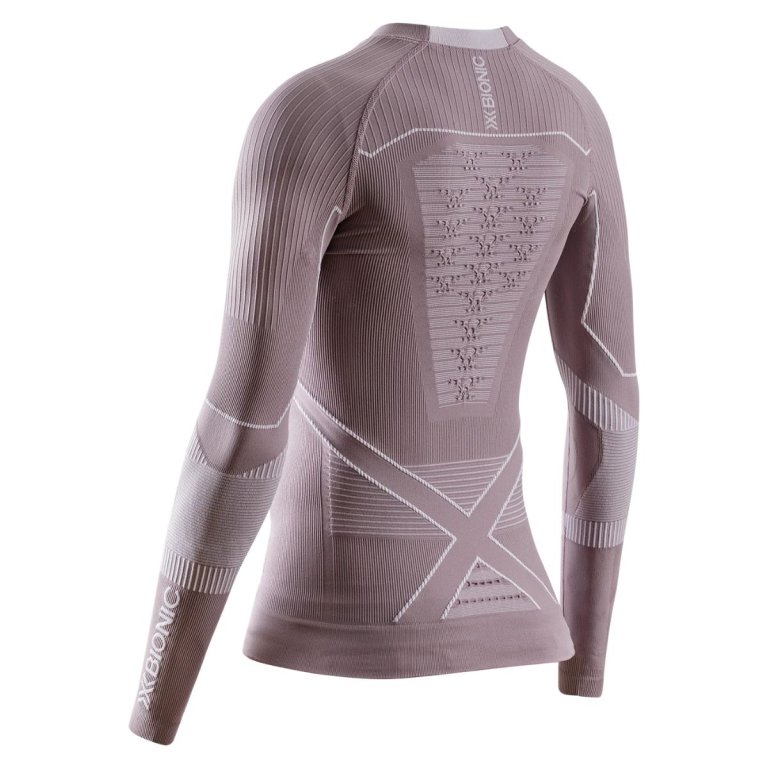 Футболка X-Bionic Energy Accumulator Light Shirt LS W - фіолетова