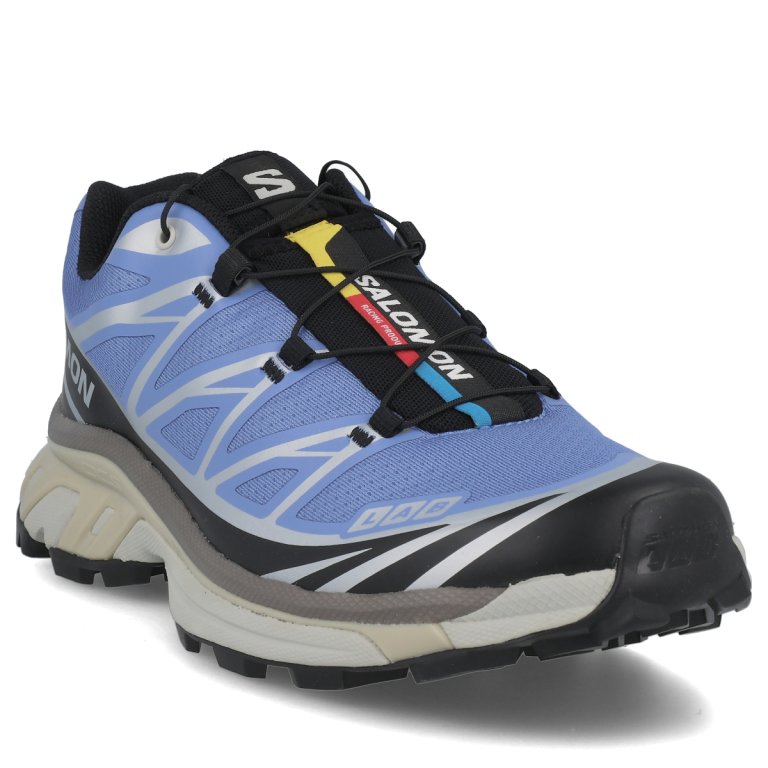 Кросівки Snkrs Salomon XT-6 - синьо/сріблясті
