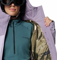 Пуховик Columbia Glacier Ridge™ Down Jacket W - фіолетова