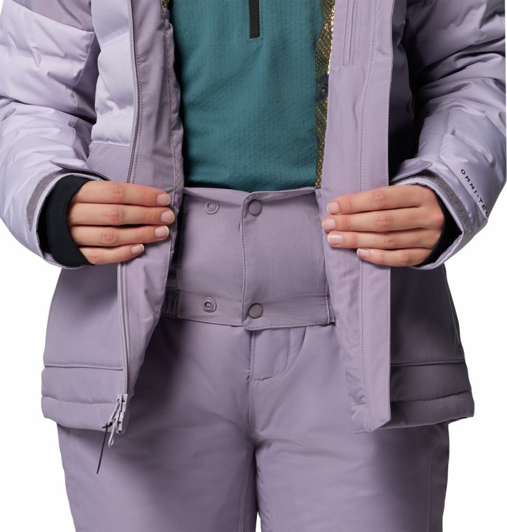 Пуховик Columbia Glacier Ridge™ Down Jacket W - фіолетова