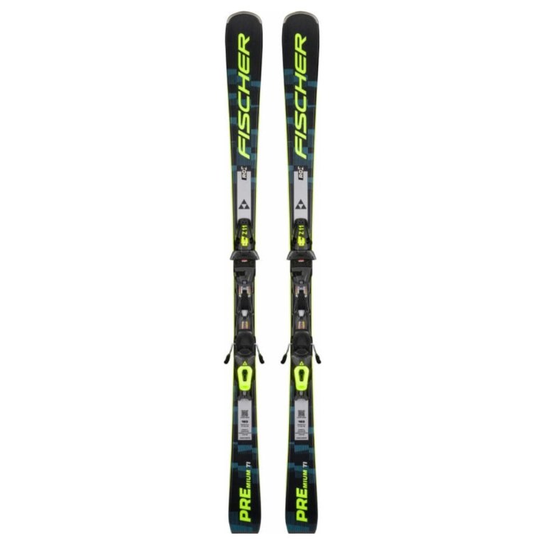 Lyže Fischer RC4 Premium Ti + vázání RC4 Z11 Powerrail - černá/žlutá