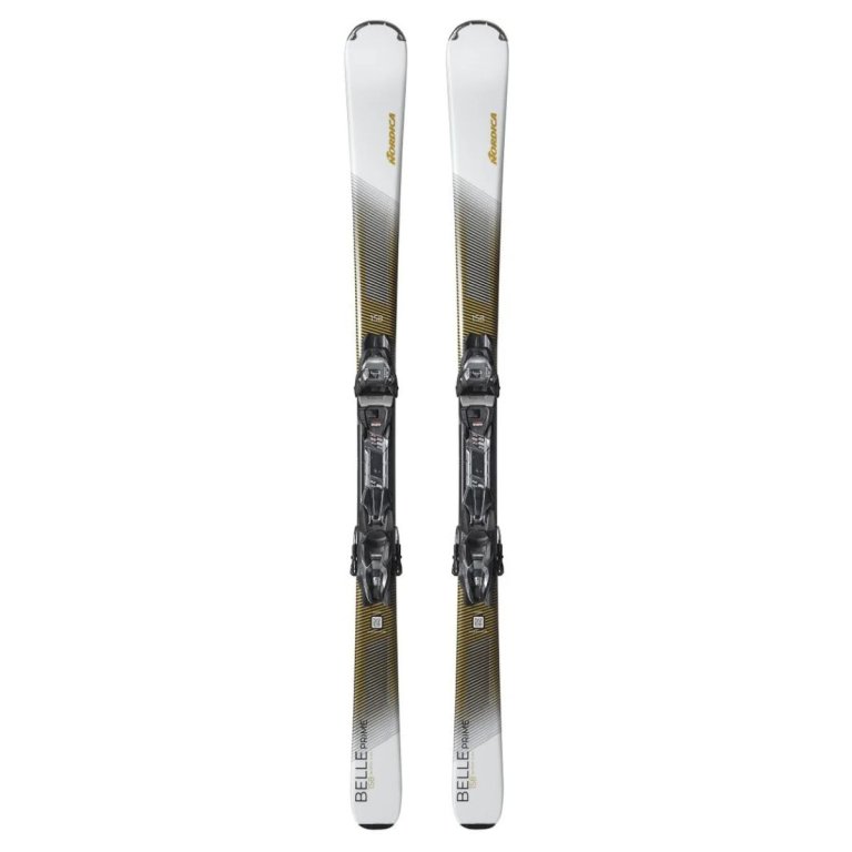 Lyže Nordica Belle Prime + vázání TP2 Compact 10 FDT W - šedá/zlatá