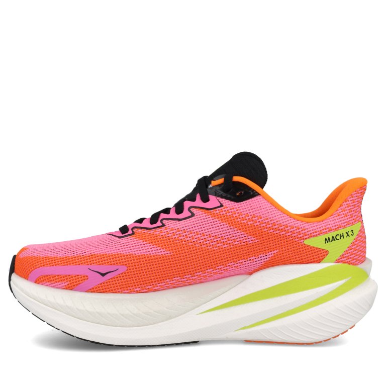 Кросівки Hoka Mach X 3 W - рожево/помаранчеві