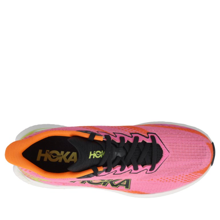 Кросівки Hoka Mach X 3 W - рожево/помаранчеві