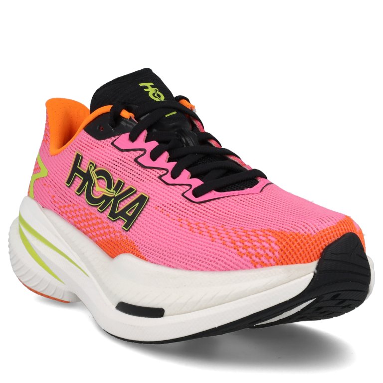 Кросівки Hoka Mach X 3 W - рожево/помаранчеві