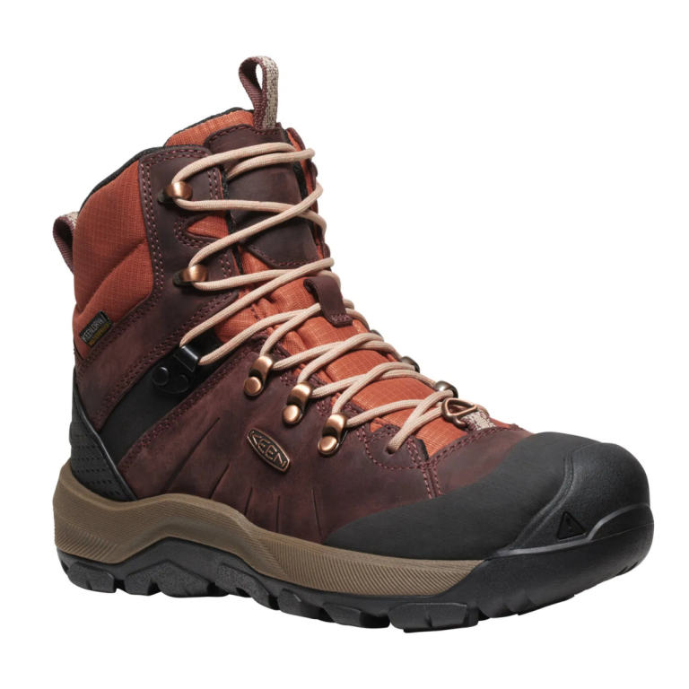 Черевики Keen Revel ivory/ivory Mid Polar W - червоно/помаранчеві