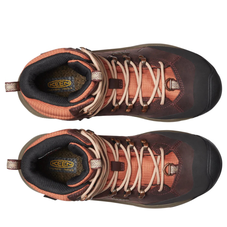 Черевики Keen Revel ivory/ivory Mid Polar W - червоно/помаранчеві