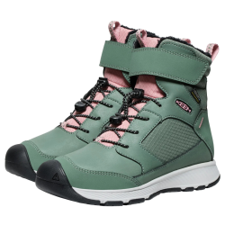 Черевики Keen Skua Winter WP J - зелено/рожеві