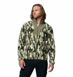 Кофта Columbia Sequoia Grove™ Printed Full Zip M - зелено/бежева