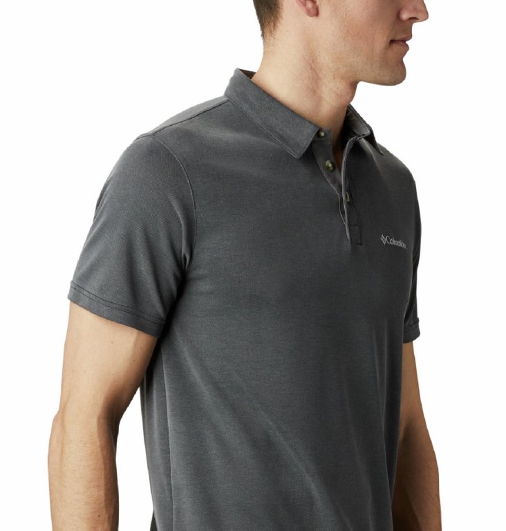Футболка Columbia Nelson Point™ Polo M - сіра